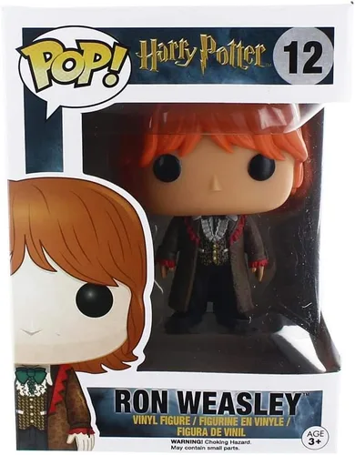 Vista 2 de Funko POP Películas: Figura de acción de Harry Potter, Ron Weasley y Yule Ball