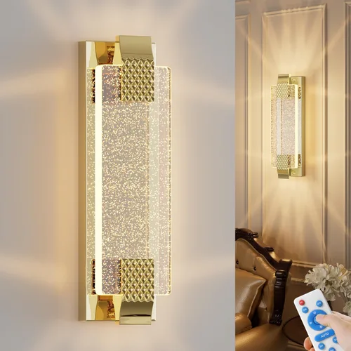 Vista 12 de camuucci Aplique de pared a pilas recargable de 12000 mAh, lámpara de pared para interiores, no cableada, para dormitorio, sala de estar, 1 paquete