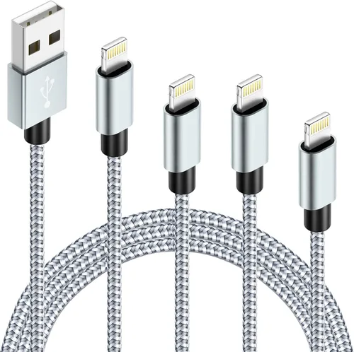Vista 14 de Cable de Carga 4 en 1 de Carga Rápida de 65W, Cable USB C 4 en 1 Cable de Carga Múltiple USB con Chip E-Mark, Cable Cargador Múltiple para iPhone