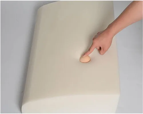 Vista 7 de Cojín de espuma viscoelástica para respaldo de sofá cama, cojín de almohada de lectura suave, almohada gruesa y cómoda para cabecero de cuña, cojín
