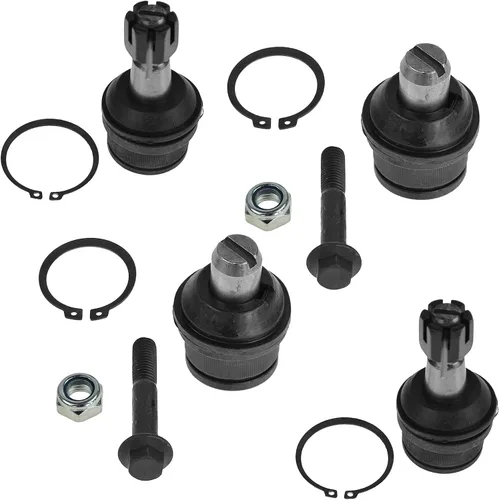 Vista 69 de TRQ Juego de juntas esféricas delanteras superior e inferior para lado del conductor y del pasajero Compatible con Acura TL 2009-2014 Acura TSX