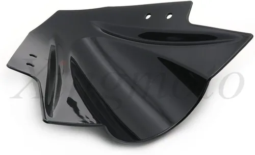 Vista 2 de NBX - Parabrisas de doble burbuja compatible con Kawasaki Ninja 300 EX300 2013-2015 negro