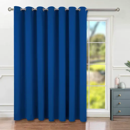 Vista 35 de BGment Cortina Oscurecedora para Puerta Corredera, Cortina Divisoria Opaca Ancha para Sala de Estar de 84 Pulgadas de Largo, Cortina Térmica de Rosa