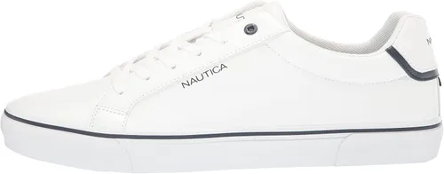 Vista 8 de Nautica Zapatos casuales para hombre, mocasines clásicos con cordones, tenis de moda, en tamaños medianos y anchos