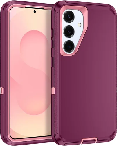 Vista 14 de Funda para Samsung Galaxy S25 Plus/S24 Plus [a prueba de golpes] [3 capas] [grado militar] protección de cuerpo completo, resistente y resistente