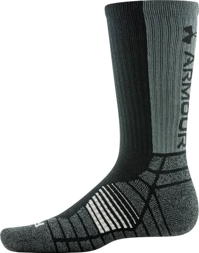 Vista 3 de Under Armour Calcetines altos para hombre, 3 pares