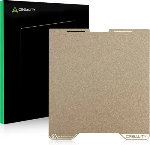 Vista 11 de Creality K1 SE Placa de construcción de resina epoxi, cama Ender 3 V3 SE de 235 x 235 mm, placa de cama de acero de resorte texturizado