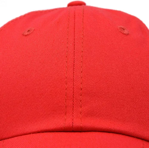Vista 14 de DALIX Gorra plana de algodón, color marrón, náutico, rosa, rojo o blanco, para niños o jóvenes