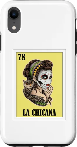 Vista 8 de iPhone 15 divertido diseño mexicano para chicanos - Funda La Chicana