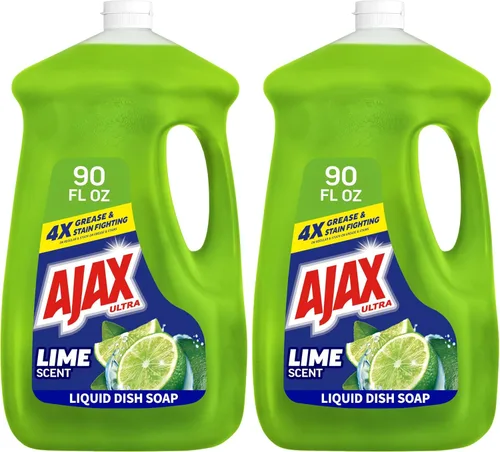 Vista 17 de Ajax Ultra Jabón Líquido para Platos con Fabuloso, Aroma a Lavanda, 52 Oz