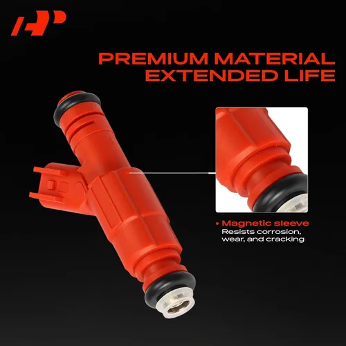 Vista 3 de A-Premium Inyectores de combustible compatibles con Dodge Dakota 2000-2003, Ram 1500 2000-2001, Ram 1500 Van 2000-2003, Ram 2500 Van 2001, 3.9L