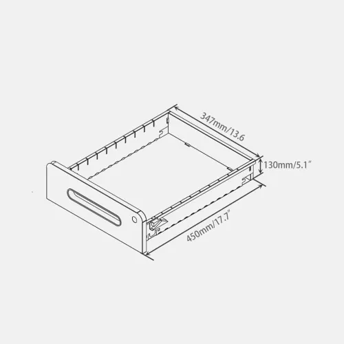 Vista 2 de ApexDesk Archivador móvil de metal vertical de 3 cajones con llaves de bloqueo - Panel frontal gris claro/cuerpo blanco
