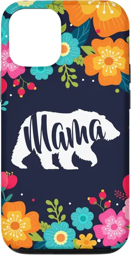 Vista 28 de Mama Bear - Funda para iPhone 17 con diseño de flores florales