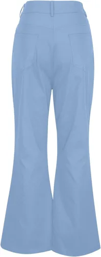 Vista 2 de Pantalones acampanados para hombre, estilo vintage, de los años 60 y 70, para discoteca de los años 70, cómodos, acampanados, pierna retro