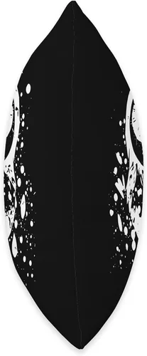 Vista 2 de Ink Dripping Owl Throw Pillow