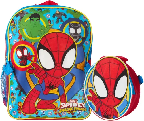 Vista 13 de Fast Forward Bluey - Mochila y lonchera 3D para niños (14 pulgadas)