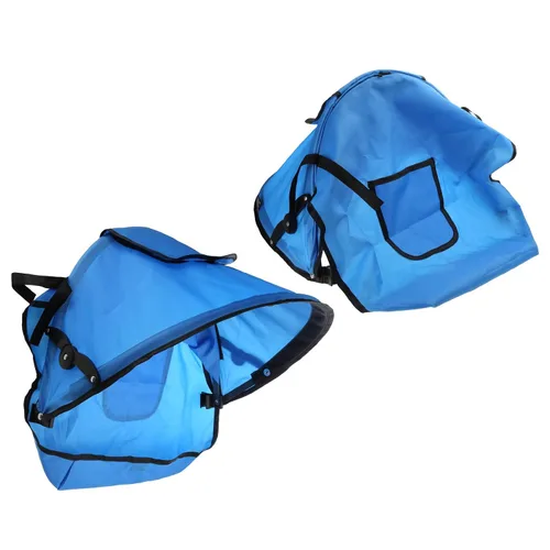 Vista 6 de Sentado/acostado - Parasol para cochecito de bebé, protección solar, capuchas, cubierta de toldo, cochecitos, accesorios de cochecito, toldo