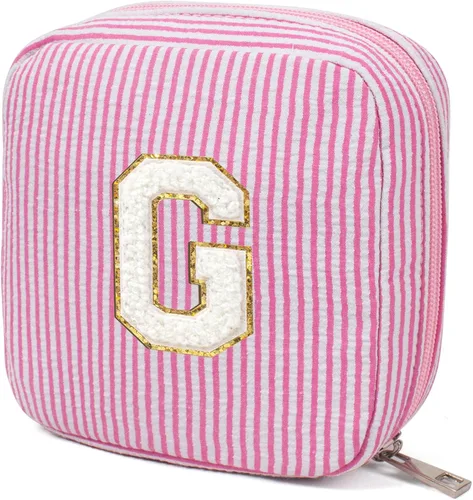 Vista 28 de KOTORA Bolsa de Maquillaje Inicial, Bolsa de Viaje de Artículos de Aseo, Bolsa de Maquillaje Transparente, Bolsas de Cosméticos Organizadoras