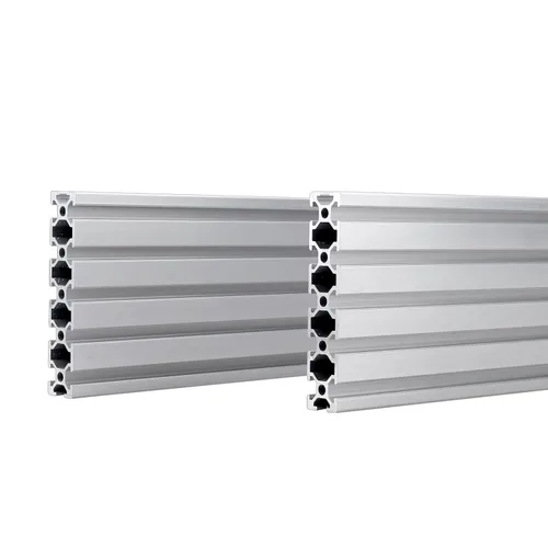 Vista 8 de Extrusión de aluminio con ranura en T 20100 para piezas de impresora 3D y bricolaje CNC, negra, 500mmX2
