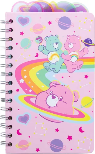 Vista 20 de Silver Buffalo Care Bears - Cuaderno con pestañas en espiral con oso gruñón, oso compartido, oso tierno, oso animador, oso para dormir y oso
