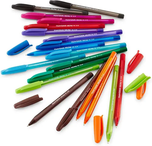 Vista 3 de Paper Mate InkJoy 100ST Bolígrafos de Punta Media (1.0mm), Surtidos, 18