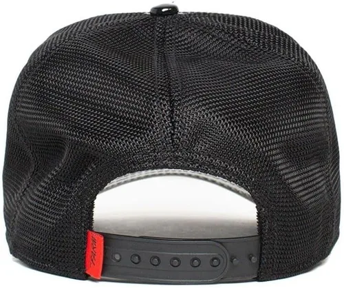 Vista 4 de Goorin Bros. The Farm Unisex High Shine Faux Leather Adjustable Snapback Trucker Hat
