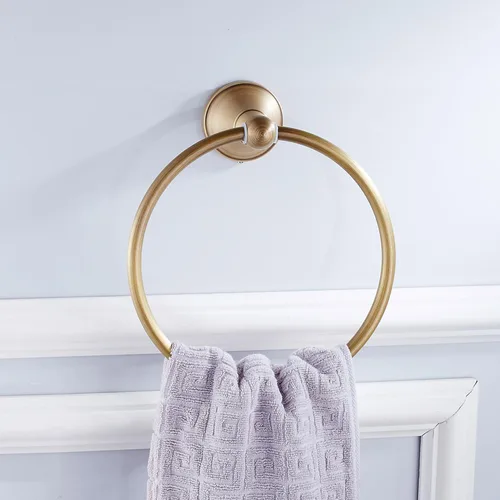 Vista 6 de Flybath Juego de 4 piezas – Soporte para papel higiénico, gancho para abrigo, anillo redondo para toallas y toallero de 24 pulgadas montado