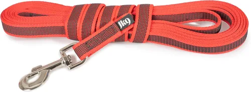 Vista 80 de Julius-K9 218GM-B-DP Correa de color y gris superagarre, ajustable, 0.551 in x 7.2 ft, azul-gris