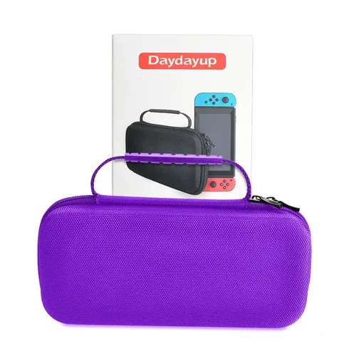 Vista 13 de daydayup Switch Carrying Case Compatible with Nintendo Switch 2, with 24 Games Cartridges Protective Hard Shell Travel Carrying Case Pouch for