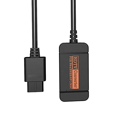 Vista 2 de G-Dreamer 3-In-1 HDTV HDMI 720 Cable for GameCube N64 Super NES 5ft