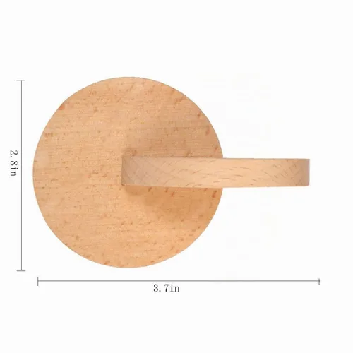 Vista 2 de JE JOUE Montessori Materials - Discos entrelazados de madera para bebé
