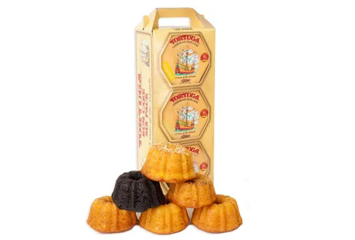 Vista 2 de Tortuga Caribbean Ron Cake 4 oz (6 PACK): Chocolate