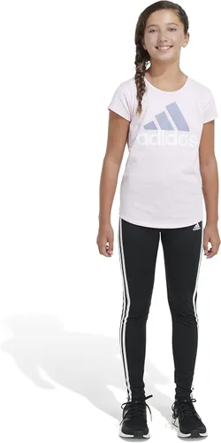 Vista 3 de adidas Camiseta Bos Essential de algodón de manga corta para niña