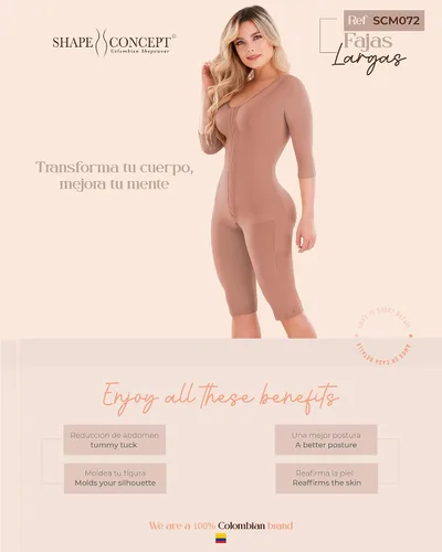 Vista 6 de SHAPE CONCEPT Fajas Colombianas Moldeadoras - Tummy Tuck Shapewear for Defined Body