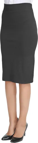 Vista 3 de Urban CoCo - falda tipo tubo, con cintura elástica, para mujer.