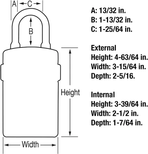 Vista 6 de Caja fuerte portátil electrónica Master Lock 5440D, 3 1/4 pulgadas, 5440D