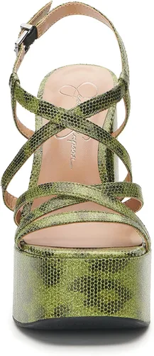 Vista 2 de Jessica Simpson Salih Block Heel - Sandalias de plataforma para mujer