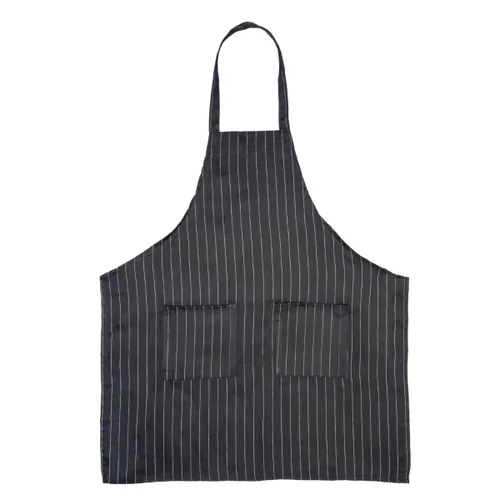 Vista 9 de Delantal profesional de longitud completa aprobado por el chef con dos bolsillos frontales, correa ajustable y resistente al agua para el personal