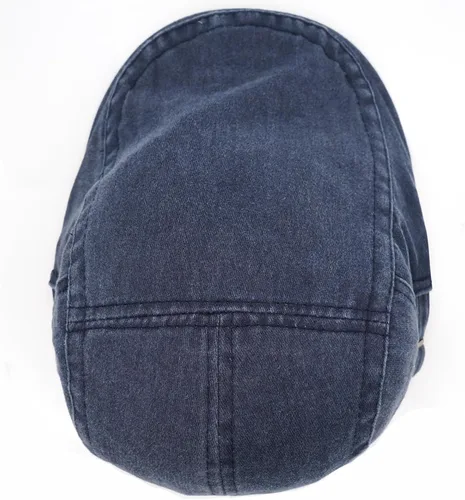 Vista 5 de Gorra vaquera de algodón ajustable unisex Azul marino