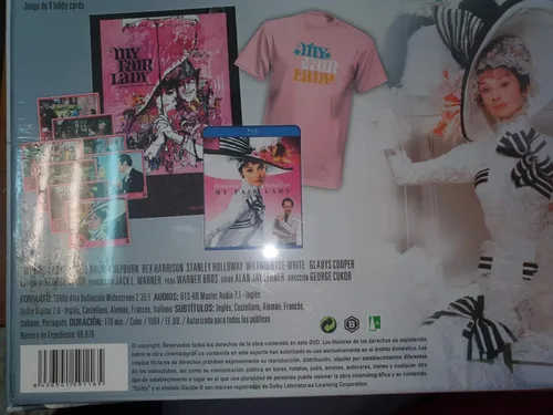 Vista 3 de My Fair Lady (includes T-Shirt) Blu-Ray, Reg.ABC Import - Spain