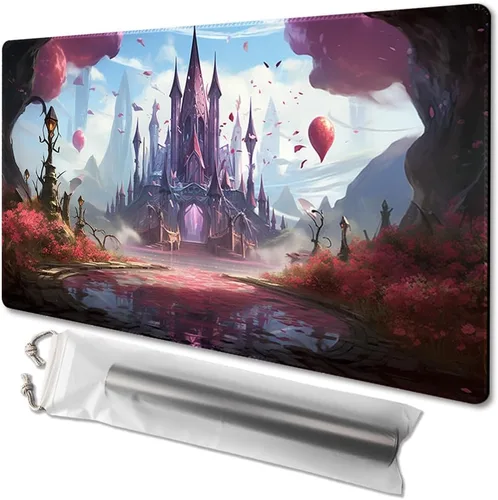 Vista 30 de MTG - Tapete de juego tamaño 24 x 14 pulgadas, bolsas de almacenamiento gratuitas, respaldo antideslizante, impresión, ideal para entusiastas