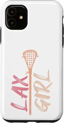 Vista 8 de Lacrosse Stick Lax Girl Player Mom Goalie Wife Women Gift Case for iPhone 17