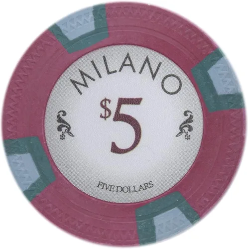 Vista 14 de Claysmith Gaming Milano Casino - Fichas de póquer de arcilla de grado 0.35 oz, paquete de 50