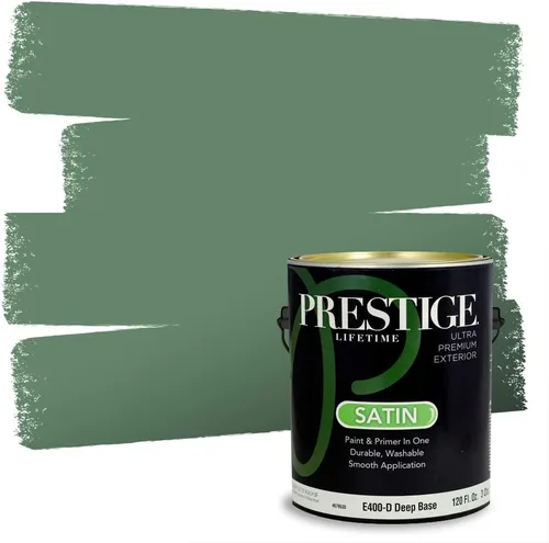 Vista 137 de Prestige Paints - 2 en 1, pintura base y pintura de exterior, E100-N-735BM