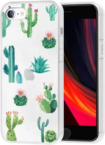 Vista 8 de Funda para iPhone SE 2022/SE 3 2022/iPhone SE 2020/iPhone 7/iPhone 8 con protector de pantalla de vidrio templado, funda protectora de cuerpo