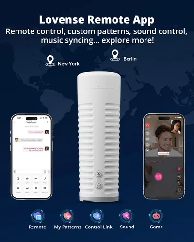 Vista 2 de LOVENSE Max 2 Masturbador Masculino Juguetes Sexuales, Máquina de Vibración Automática de Bolsillo con Contracciones de 360 Grados, Juguetes