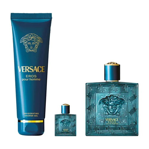 Vista 3 de Versace Eros para hombre - Perfume en aerosol de 3.4 onzas