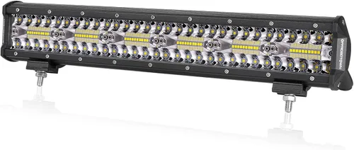 Vista 2 de OFFROADTOWN Barra de luz LED de 18 pies con cápsulas LED