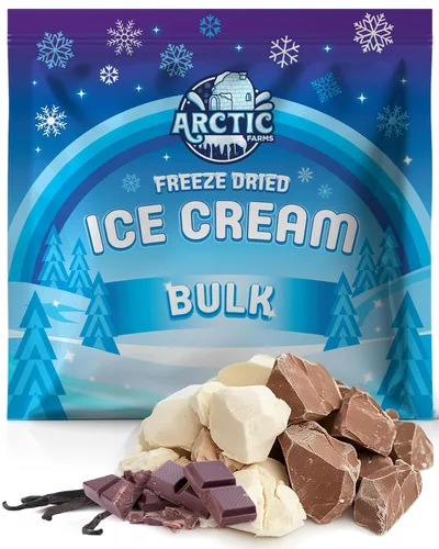 Vista 85 de Arctic Farms Trozos de Helado Liofilizado Empaquetados y en Caja - No se Derrite (1 libra, S'mores)