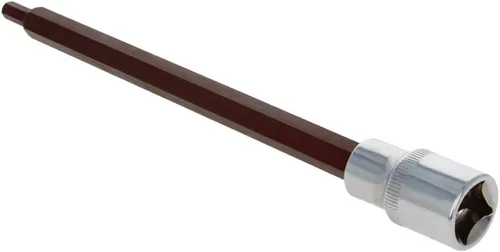 Vista 129 de Utoolmart 1/2" Drive x 0.551 in largo Hex Bit Socket, métrico, S2 y Cr-V acero 1pcs